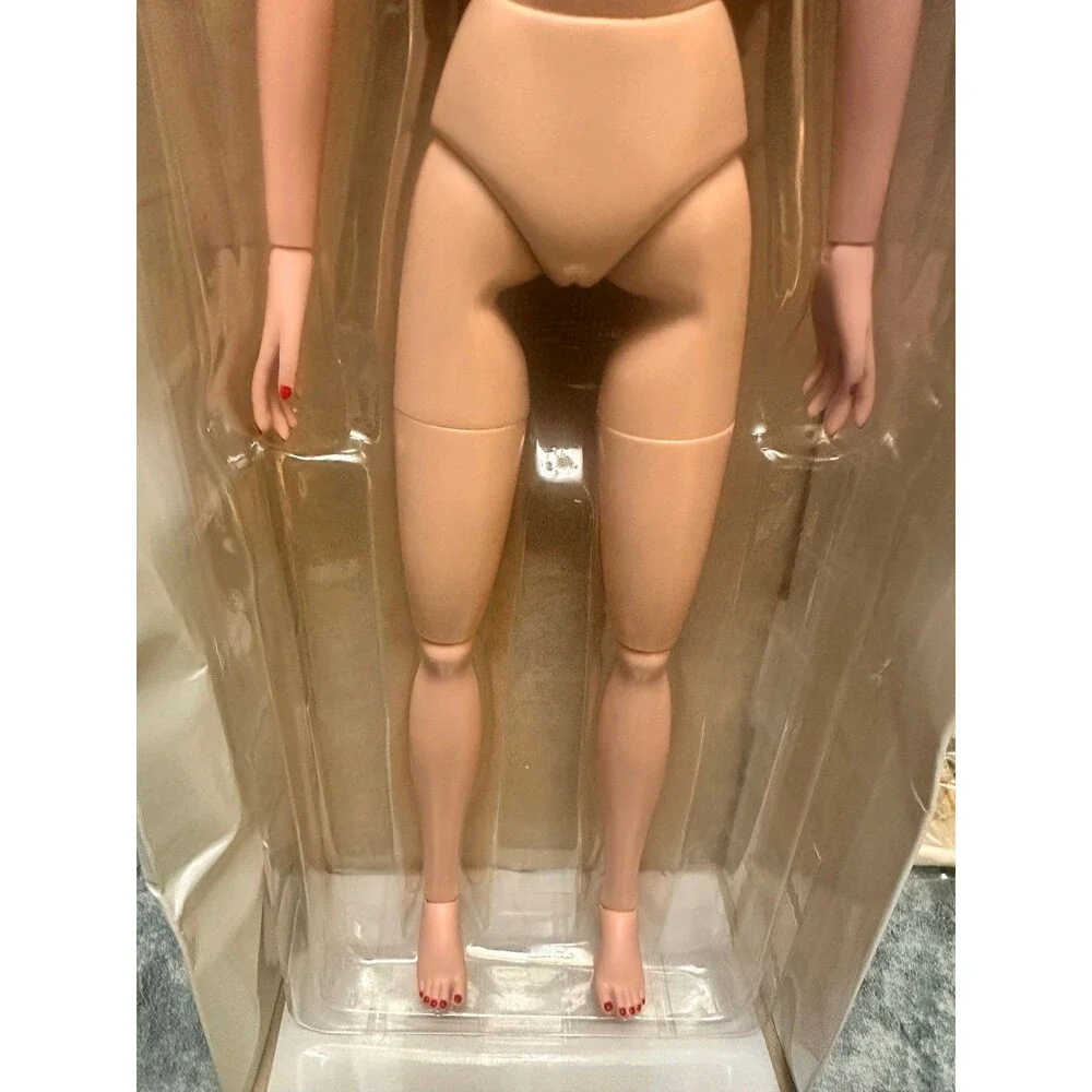 Urban Outfitters Red-Head Articulated Fashion Doll with Ivory Gown